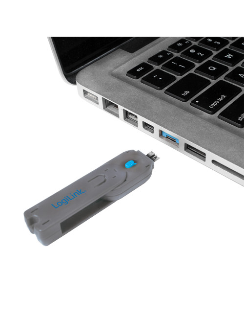 Logilink, USB port blocker (1x key and 8x locks), AU0045 | Logilink