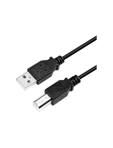 Logilink | USB cable USB 2.0 A to B 2x male | CU0009B | USB-A to USB-A USB-B male | USB-A male