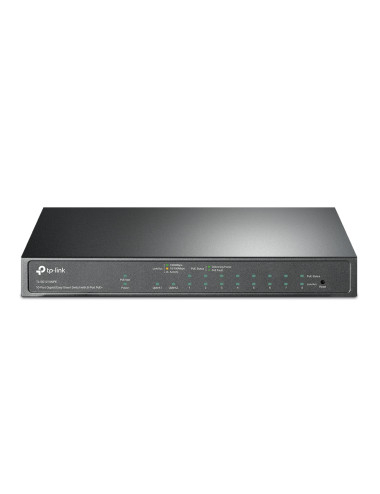 TP-LINK | 10-Port Gigabit Easy Smart Switch with 8-Port PoE+ | TL-SG1210MPE | Web managed | Desktop | Power supply type External