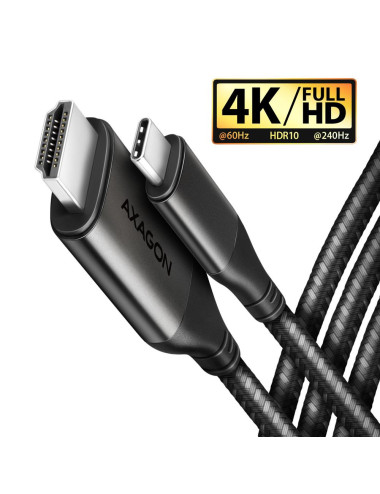 CABLE USB-C TO HDMI 1.8M/RVC-HI2MC AXAGON