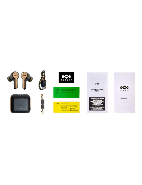 Marley | Rebel True Earbuds | Wireless | Signature Black