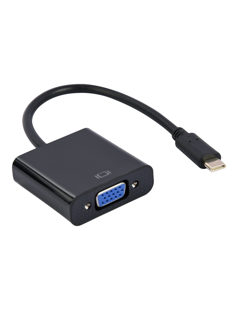 Cablexpert | USB Type-C to VGA adapter cable | A-CM-VGAF-01 | Black | USB Type-C | VGA | 0.15 m
