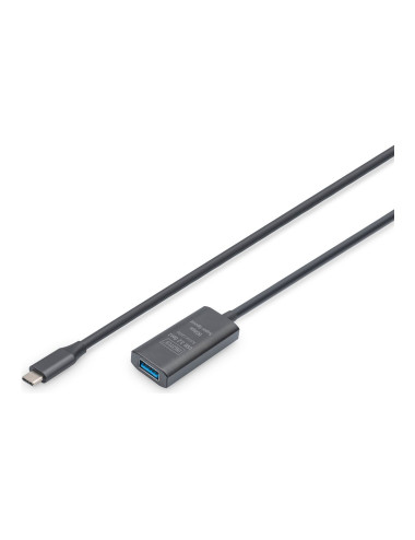 Digitus | Active USB 3.2 Gen1 5G extension cable | DA-73110 | USB-C to USB-A