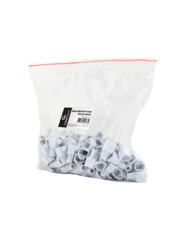 Cablexpert Strain relief (boot cap), 100 pcs per polybag | BT5GY/100 | Grey