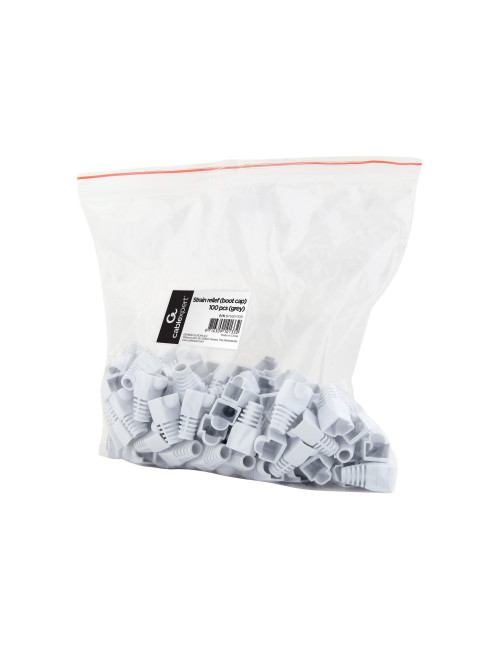 Cablexpert Strain relief (boot cap), 100 pcs per polybag | BT5GY/100 | Grey