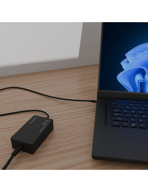 Cablexpert 65 W PowerDelivery GaN USB Type-C Fast Charger | NPA-AC-PDQC65-01