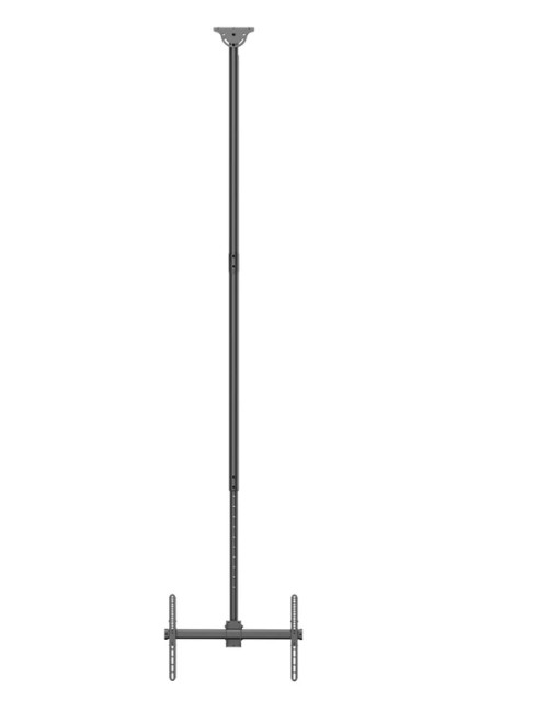 Neomounts CL35-440BL16XL Monitor/TV Mount Ceiling | Adjustable Height, Rotate, Tilt, Swivel | 37-70 " | Maximum weight (capacity