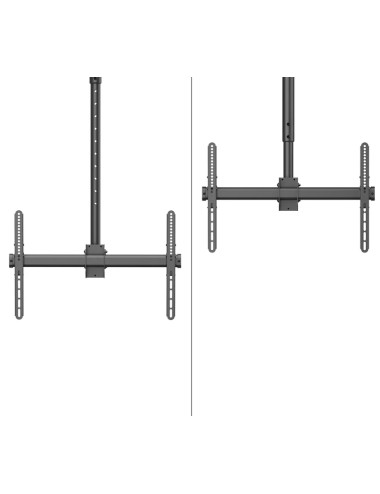 Neomounts CL35-440BL16XL Monitor/TV Mount Ceiling | Adjustable Height, Rotate, Tilt, Swivel | 37-70 " | Maximum weight (capacity
