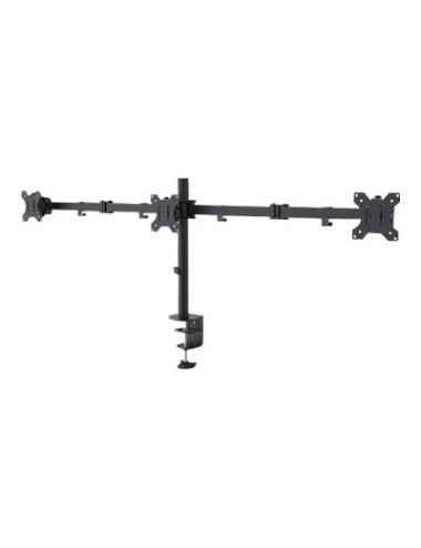 Neomounts Desk Mount | FPMA-D550D3BLACK Monitor Arm | Adjustable Height, Rotate, Tilt, Swivel | 10-27 " | Maximum weight (capaci