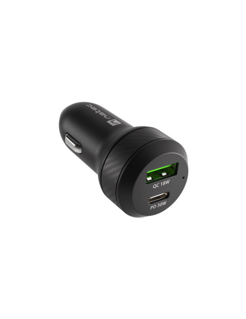 Natec Car Charger Coney Black