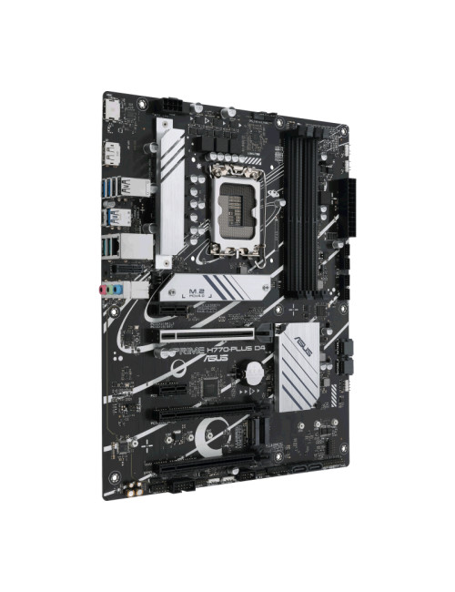 Asus PRIME H770-PLUS D4 Processor family Intel, Processor socket LGA1700, DDR4 DIMM, Memory slots 4, Supported hard disk drive i