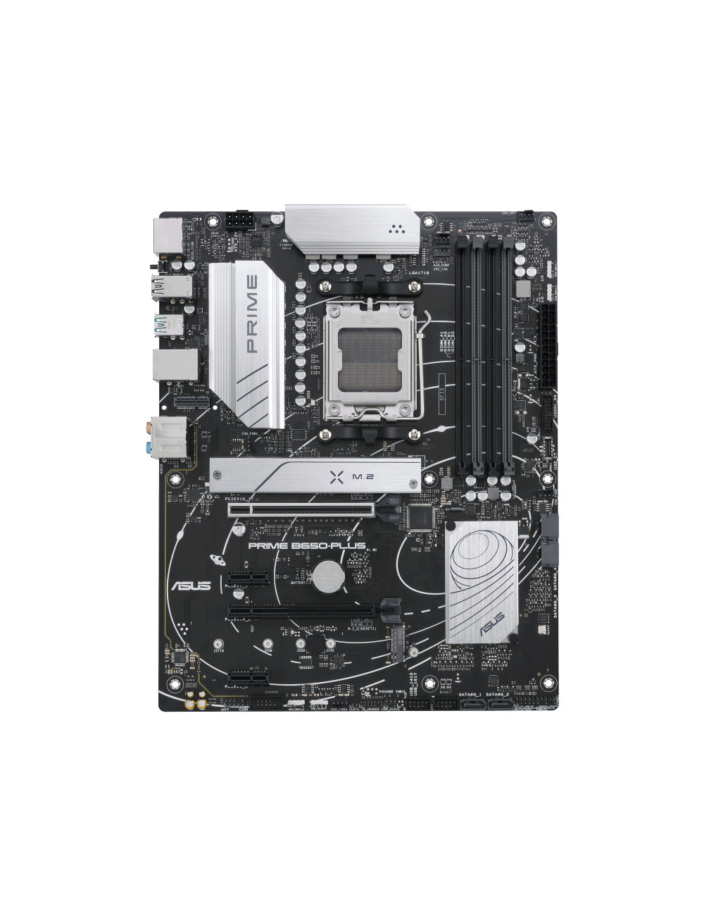 Asus PRIME B650-PLUS Processor family AMD, Processor socket AM5, DDR5 DIMM, Memory slots 4, Supported hard disk drive interfaces