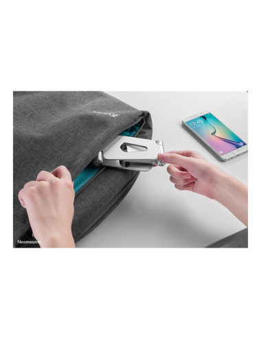 Neomounts | DS10-160SL1 | Adjustable | Phone stand | Silver | 7 "