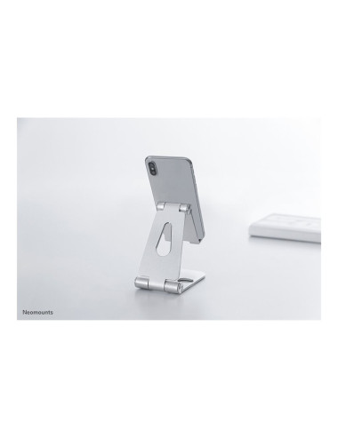Neomounts | DS10-160SL1 | Adjustable | Phone stand | Silver | 7 "