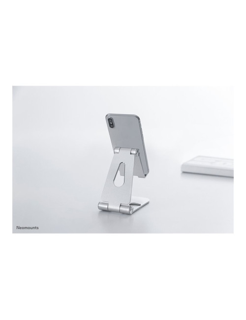 Neomounts | DS10-160SL1 | Adjustable | Phone stand | Silver | 7 "