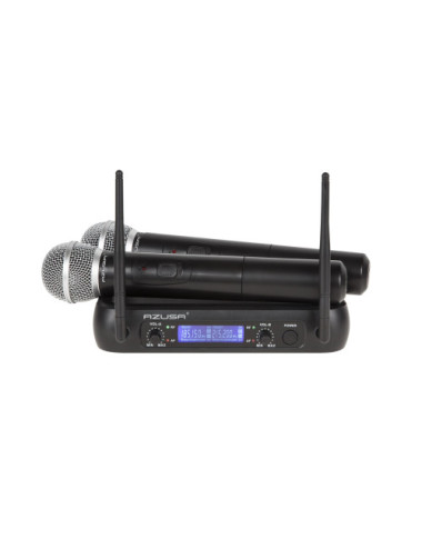 2-channel VHF microphone...