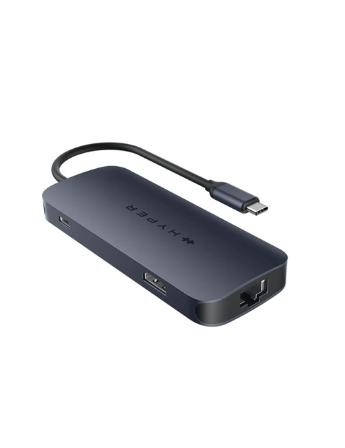 Hyper | HyperDrive Next 8 Port USB-C Hub, 140W | Ethernet LAN (RJ-45) ports 1 | HDMI ports quantity 1