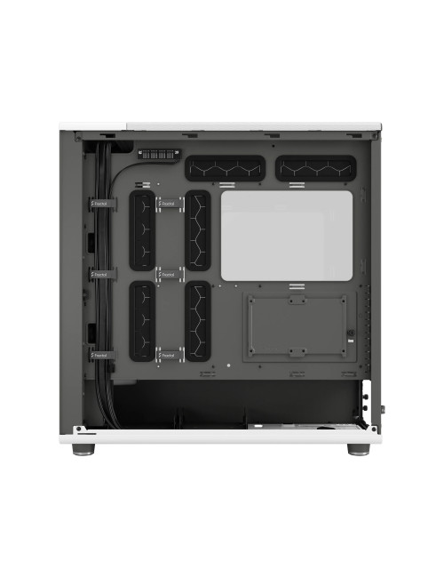 Fractal Design Computer Case | North XL | Chalk White TG Clear | ATX | Power supply included No