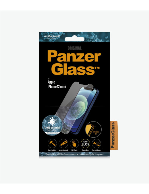 PanzerGlass | Apple | For iPhone 12 Mini | Glass | Transparent | Clear Screen Protector