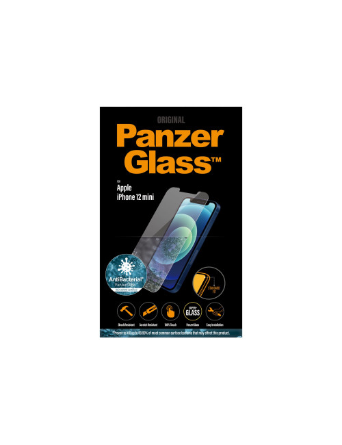 PanzerGlass | Apple | For iPhone 12 Mini | Glass | Transparent | Clear Screen Protector