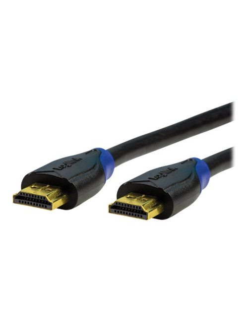 Logilink | Cable HDMI High Speed with Ethernet | Black | HDMI Type A Male | HDMI Type A Male | HDMI to HDMI | 15 m