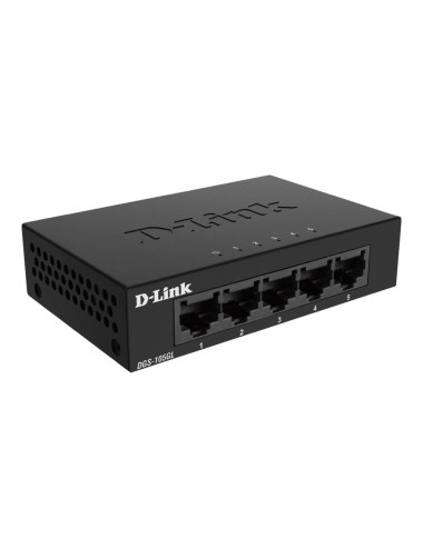 D-Link | Ethernet Switch | DGS-105GL/E | Unmanaged | Desktop | Gigabit Ethernet (copper) ports quantity 5 | 60 month(s)