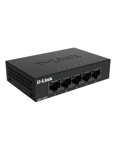 D-Link | Ethernet Switch | DGS-105GL/E | Unmanaged | Desktop | Gigabit Ethernet (copper) ports quantity 5 | 60 month(s)