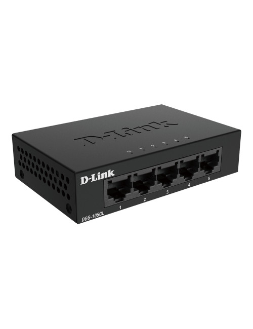 D-Link | Ethernet Switch | DGS-105GL/E | Unmanaged | Desktop | Gigabit Ethernet (copper) ports quantity 5 | 60 month(s)