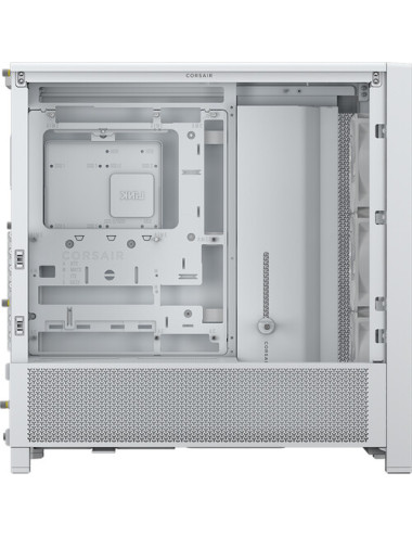 Corsair PC Case | Frame 4000D RS Modular | White | Mid-Tower | Power supply included No