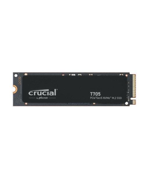 SSD|CRUCIAL|T705|1TB|M.2|PCIe Gen5|NVMe|Write speed 10200 MBytes/sec|Read speed 13600 MBytes/sec|TBW 600 TB|CT1000T705SSD3