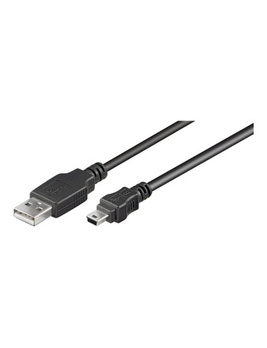 Goobay | USB 2.0 Hi-Speed cable | 50768 | USB-A to mini-USB USB 2.0 male (type A) | USB 2.0 mini male (type B, 5-pin)