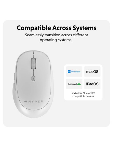 Hyper Next Bluetooth Mouse | Wireless | White