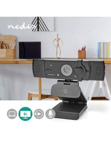 Nedis WCAM120BK webcam 8.3...