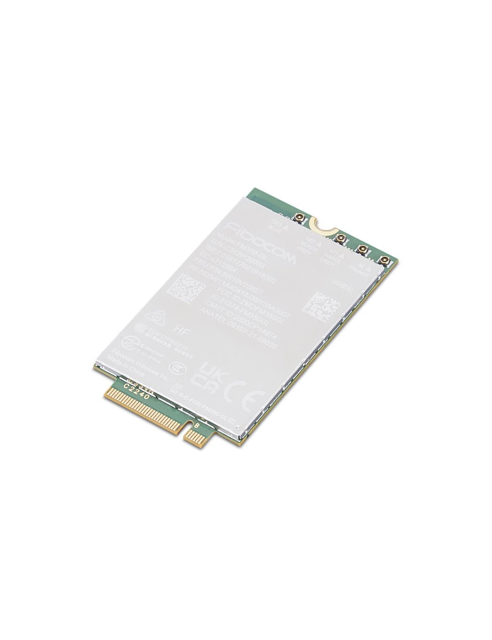 Lenovo | 5G Sub-6 GHz M.2 WWAN Module | ThinkPad Fibocom FM350-GL