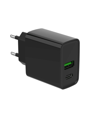 Gembird 2-port 20W USB Fast Charger | TA-UC-PDQC20-01-BK
