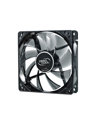 120 mm case ventilation fan, "Wind Blade 120", transparent, hydro bearing,4 LED's | Deepcool