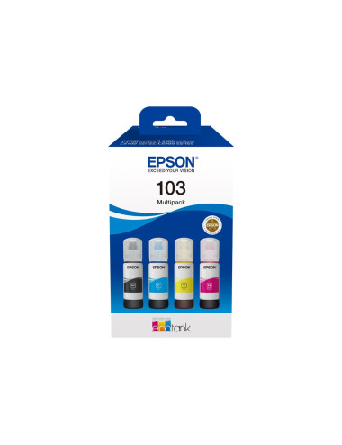 Epson 103 EcoTank | Ink Cartridge | Black, Cyan, Magenta, Yellow