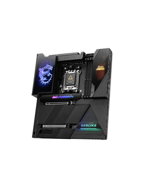 MSI MEG X870E GODLIKE | Processor family AMD | Processor socket AM5 | Supported hard disk drive interfaces SATA, M.2 | Number of
