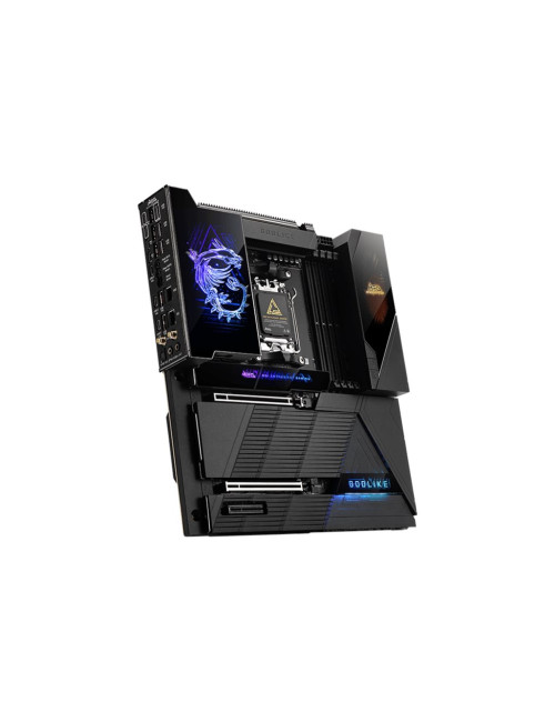 MSI MEG X870E GODLIKE | Processor family AMD | Processor socket AM5 | Supported hard disk drive interfaces SATA, M.2 | Number of