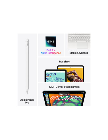 Apple iPad Air 13" Apple M3 Wi-Fi + Cellular 128GB - Starlight | Apple