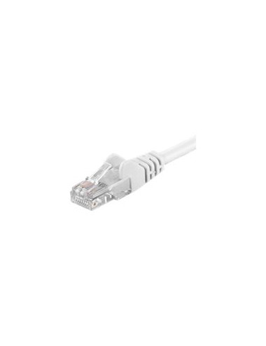 Goobay Patch Cable | 68633 CAT 6 U/UTP | PVC | Cable length: 1 m | White