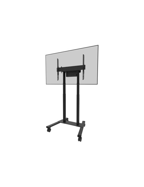 Neomounts Floor stand | FL55-875BL1 TV trolley | Adjustable Height | 55-100 " | Maximum weight (capacity) 110 kg | Black