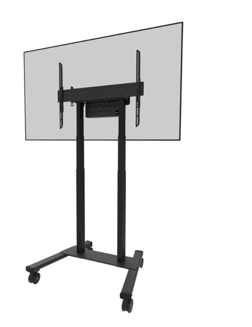 Neomounts Floor stand | FL55-875BL1 TV trolley | Adjustable Height | 55-100 " | Maximum weight (capacity) 110 kg | Black