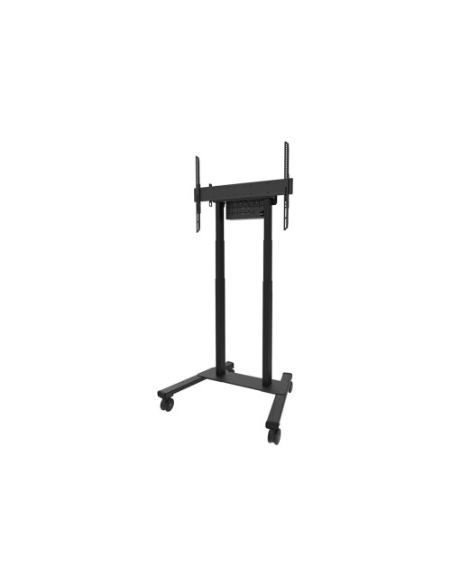 Neomounts Floor stand | FL55-875BL1 TV trolley | Adjustable Height | 55-100 " | Maximum weight (capacity) 110 kg | Black