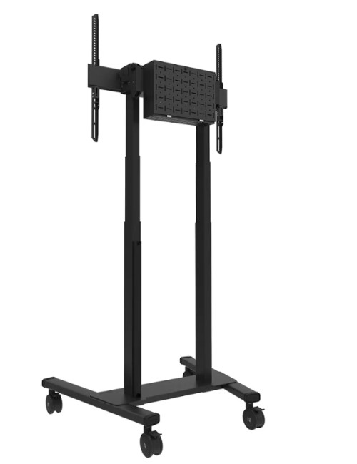 Neomounts Floor stand | FL55-875BL1 TV trolley | Adjustable Height | 55-100 " | Maximum weight (capacity) 110 kg | Black