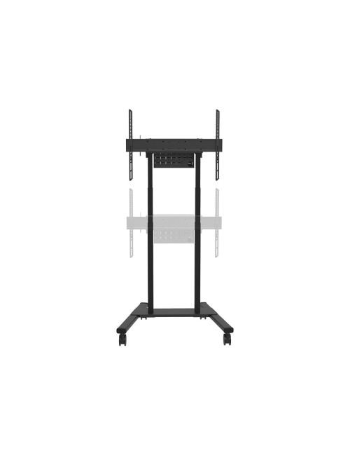 Neomounts Floor stand | FL55-875BL1 TV trolley | Adjustable Height | 55-100 " | Maximum weight (capacity) 110 kg | Black