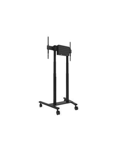 Neomounts Floor stand | FL55-875BL1 TV trolley | Adjustable Height | 55-100 " | Maximum weight (capacity) 110 kg | Black