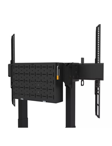 Neomounts Floor stand | FL55-875BL1 TV trolley | Adjustable Height | 55-100 " | Maximum weight (capacity) 110 kg | Black