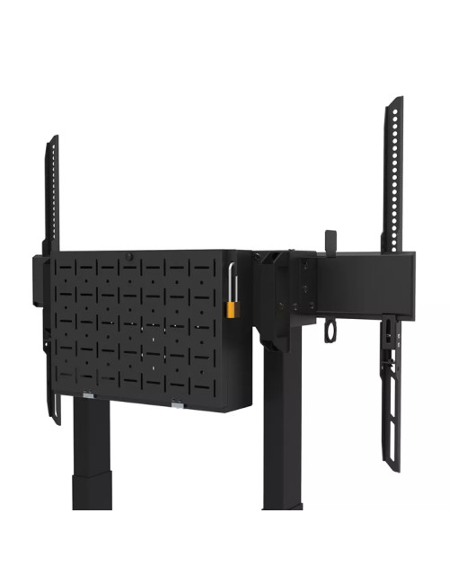 Neomounts Floor stand | FL55-875BL1 TV trolley | Adjustable Height | 55-100 " | Maximum weight (capacity) 110 kg | Black