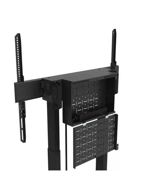 Neomounts Floor stand | FL55-875BL1 TV trolley | Adjustable Height | 55-100 " | Maximum weight (capacity) 110 kg | Black